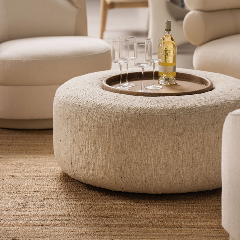 Amelia Round Pouf