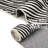 Plush Hallway Runner Rug – 350gsm Faux Lamb Wool, Machine Washable, Non-Slip, Modern Swimming Pattern for Entryway, Kitchen (Black & White)-1660315023