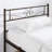 Graceful Scroll Platform Bed with Multiple Size and Color-2061060805-2103365499
