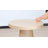 13.6'' Round End Table,side Table With Fluted Pedestal Base-1089244389