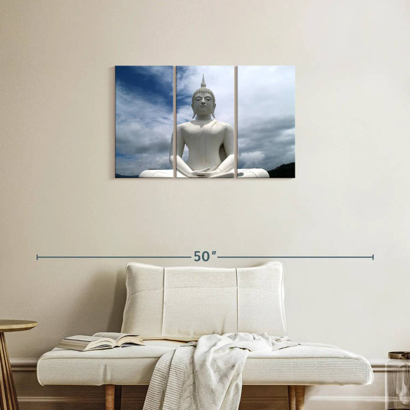 Adella Wat Thai Buddha, 20" H x 33" W