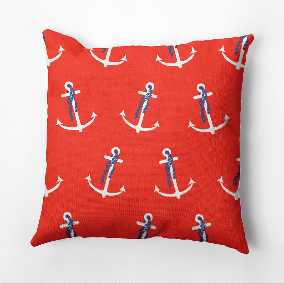 Nautical Nights Whimsy Throw Pillow e by design 