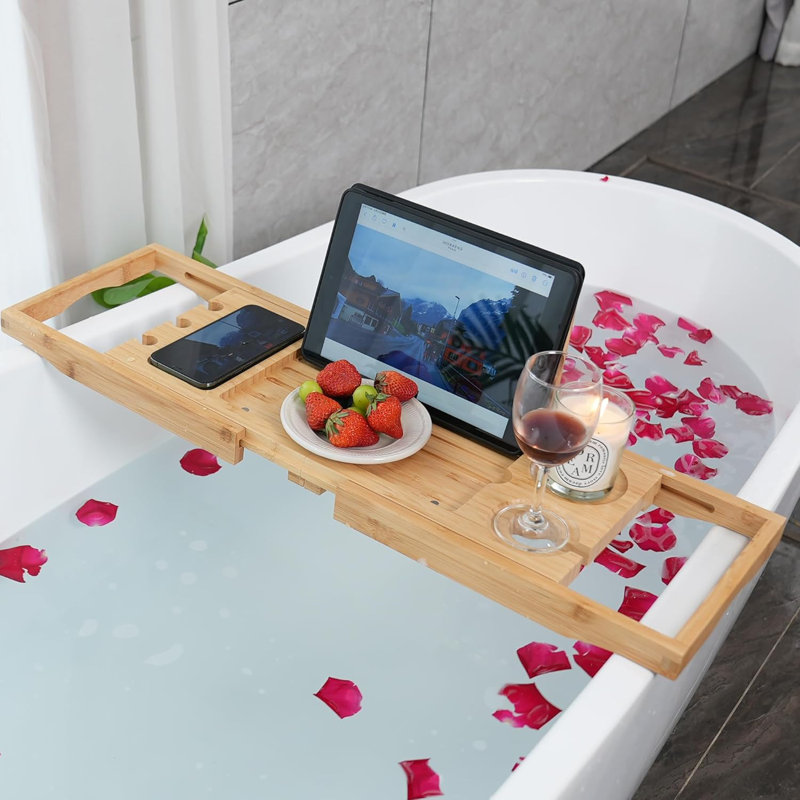 Freestanding Bathroom Accessory Tray