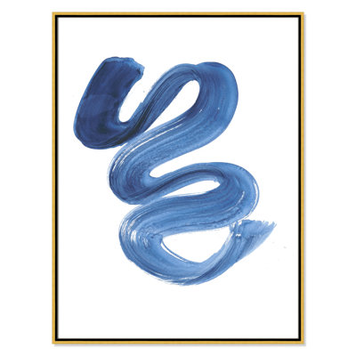 Slinky Indigo II by Filippo Ioco  - Painting Print