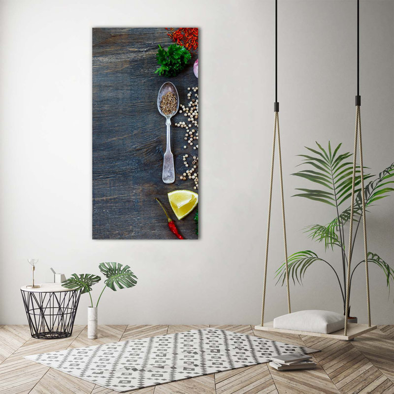 Spices And Herbs - Wrapped Canvas Print
