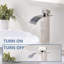 Robinet de salle de bain monocorps et monocommande, lavabo vasque 