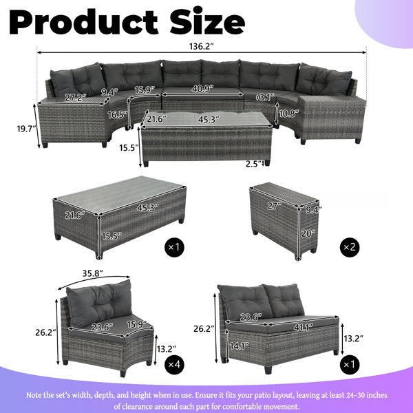 Dimensions du produit