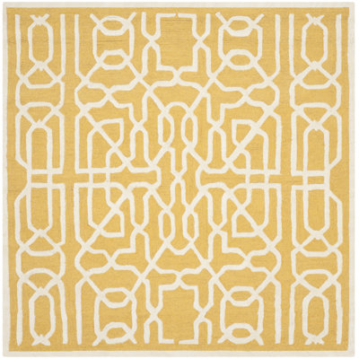 Cannen Hand Tufted Wool Geometric Rug