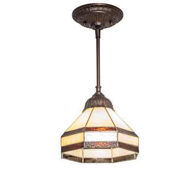 Sakamoto 1 - Light Mahogany Bronze Single Pendant