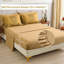 Ensemble d'édredon 7 pièces à motif damassé doux, ensemble de literie légère en microfibre avec draps, taies d'oreiller et taies décoratives-122765980-122765974