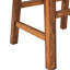 2 tabourets rustiques à hauteur de comptoir