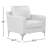 Turner 33.5" Wide Upholstered Square Arm Armchair with Metal Legs-97673794