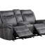 Causeuse en microfibre Zubaida