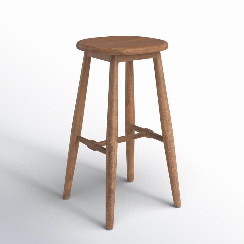 Maxim Solid Wood Counter Stool, Bar Tool (30" Seat Height)