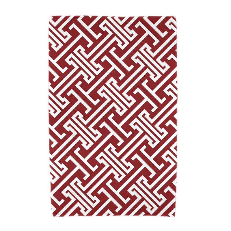Serviette de plage Hancock, Rouge