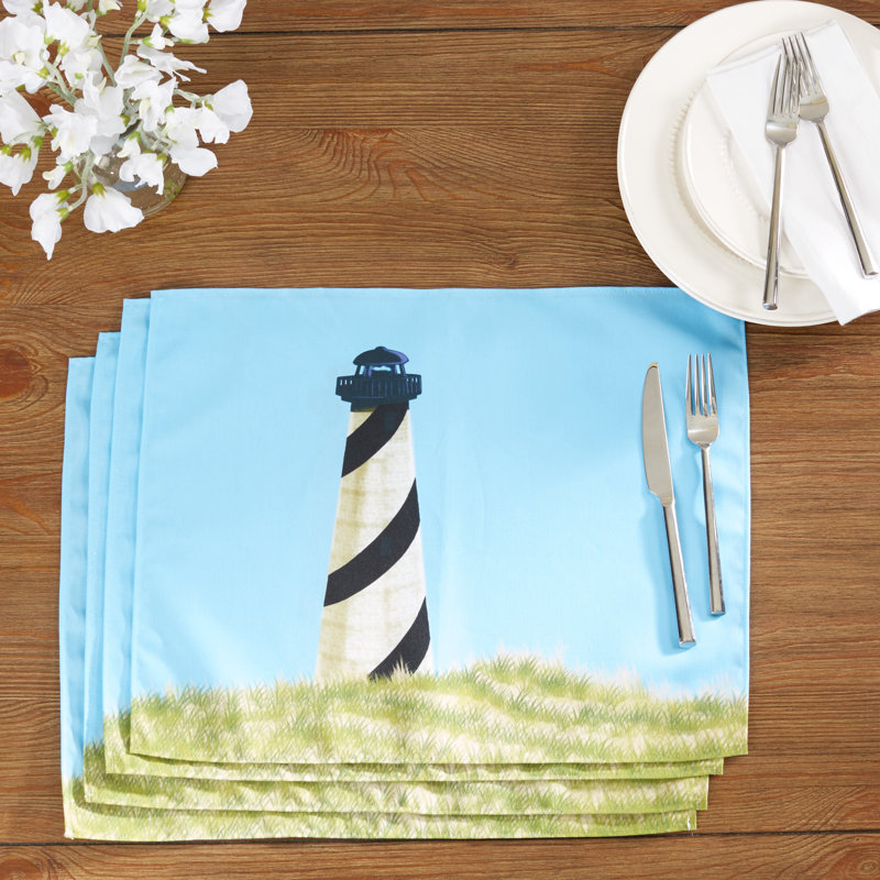  OuterBanks Geometric Print 18" Placemat