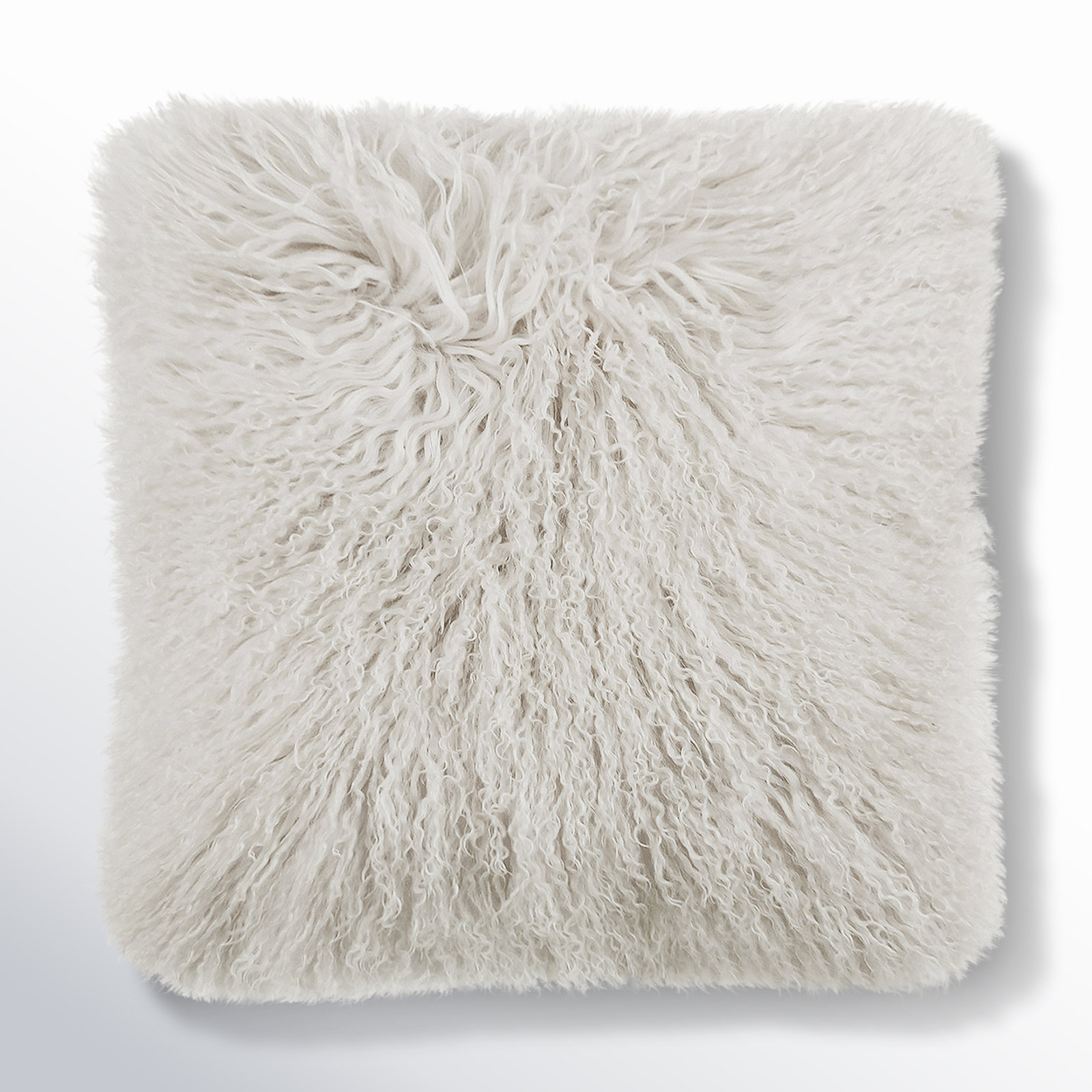 Kiefer Leather Throw Pillow, Birch
