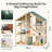 Tiny Land® Sweetwood Evergreen Dollhouse without Dolls