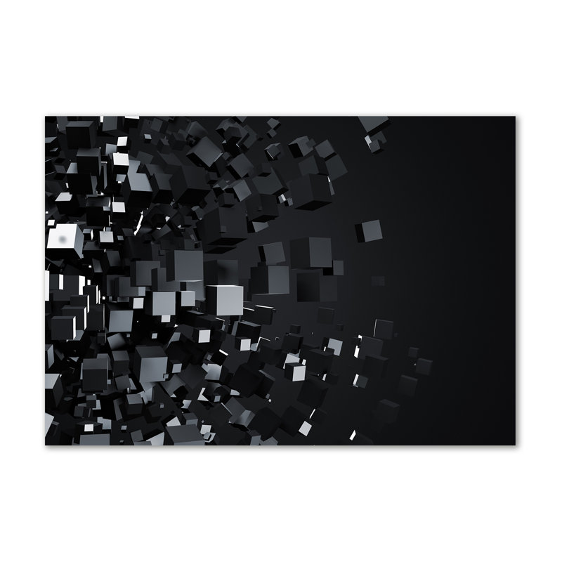 3D Abstraction - Wrapped Canvas Print