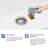 33'' L Double Bowl Quartz Kitchen Sink-100970252
