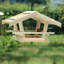 Baylon Wood Suspended Feeding Station