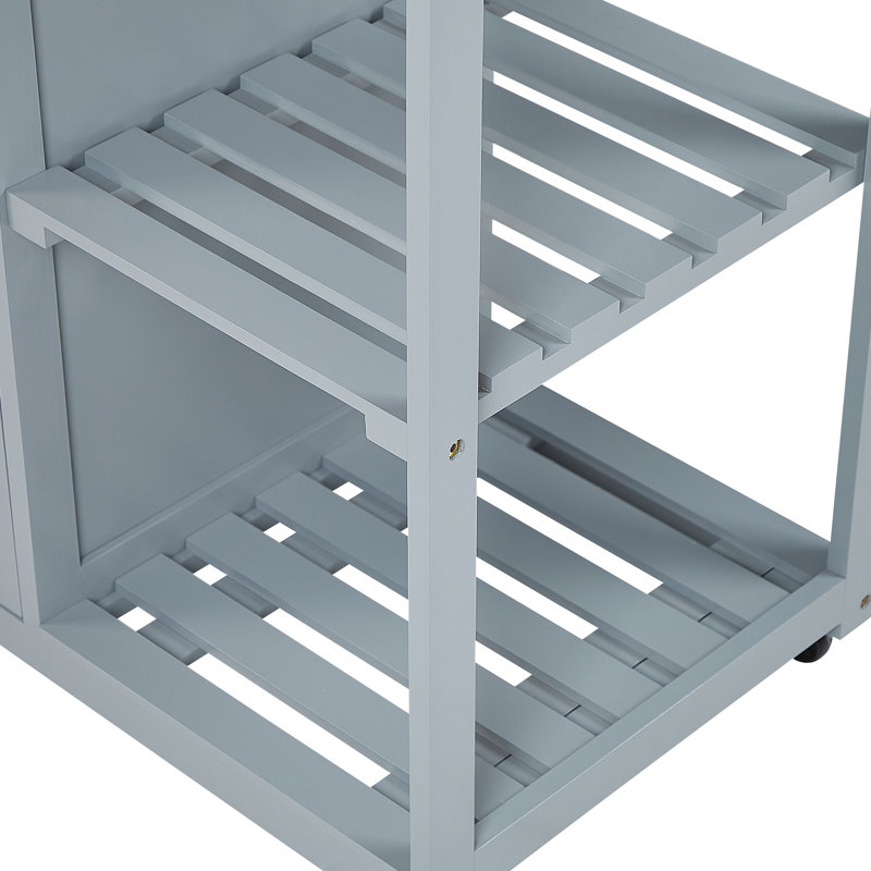 Aubagne Wood Kitchen Cart