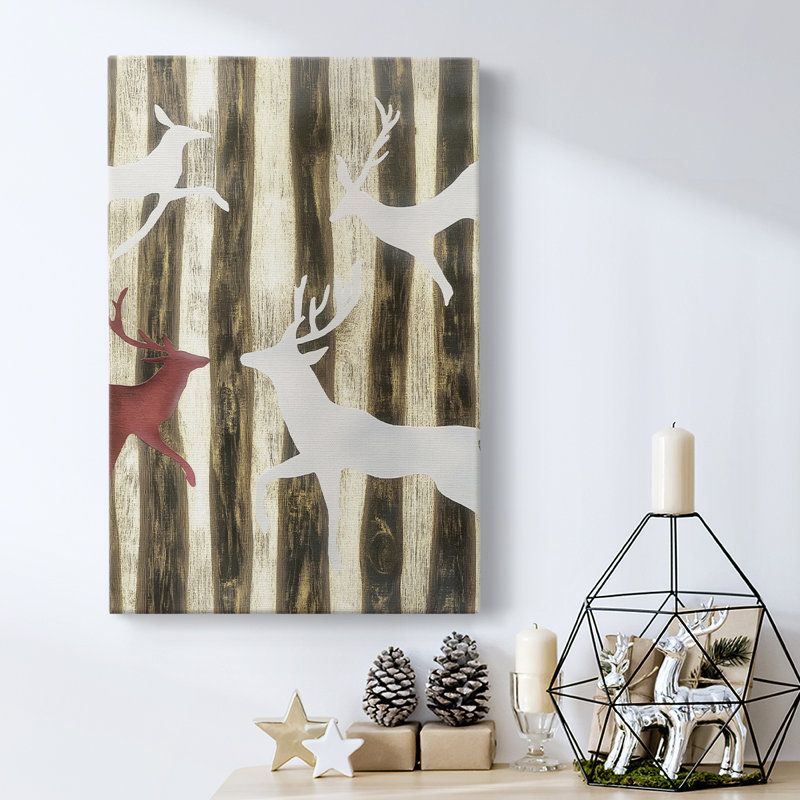 Art des Fêtes de Noël - Toile tendue avec châssis DCCXCVII, H 48 po x l 32 po