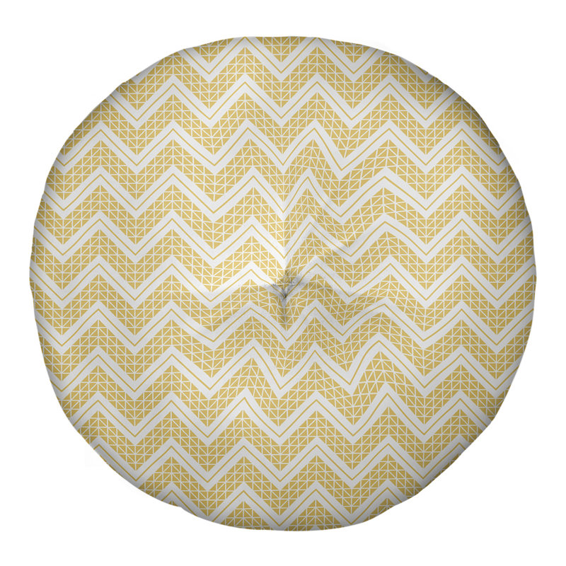Coussin Rhonda Cheval, 26 po x 26 po, Jaune clair