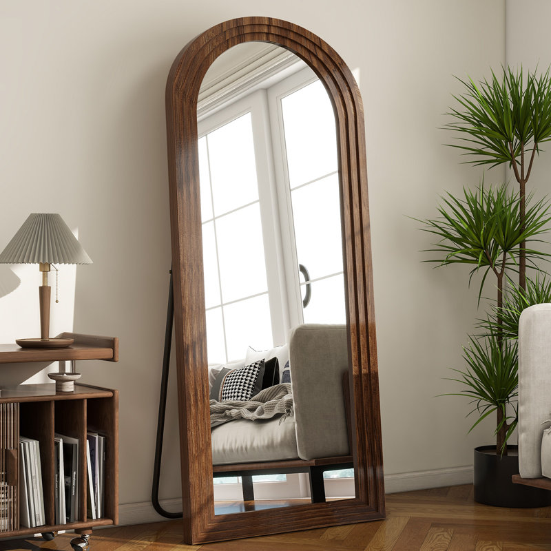 Miroir Dala, H 70 po x l 30 po x P 1,6 po, Brun