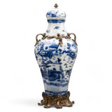 Hand Painted Decorative Porcelain Jar