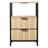 15 Inches Wide Nightstand - 2 Drawers, 1 Shelf, US Power Outlet-1144301063