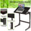 Table d'appoint en bambou avec plateau inclinable