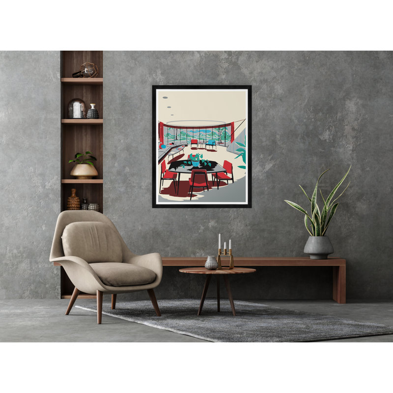 Mcm Living Room - reproduction de cadre photo
