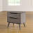 Stalter 2 - Drawer Solid Wood Nightstand-688108338