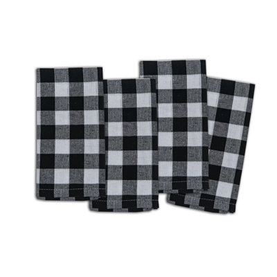 Jainy Cotton Checkered Square Napkin