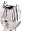 Sandborn Handmade Ceramic Vase for Living Room Decor, Face Design Modern Home Decoration-1129797036