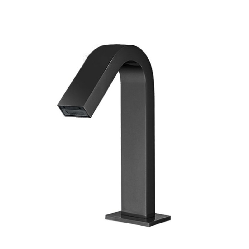 Sète Bronze Motion Sensor Faucet with Deck Mount Soap Dispenser Touchless Technology