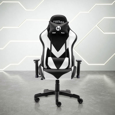 Fauteuil de jeu blanc PC Office