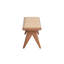 Velentina Rattan & Natural Finish Bench