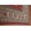 Tapis rouge à motif oriental Kazak