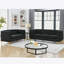 Ensemble de salon en velours 2 pièces Zanayah-998752306