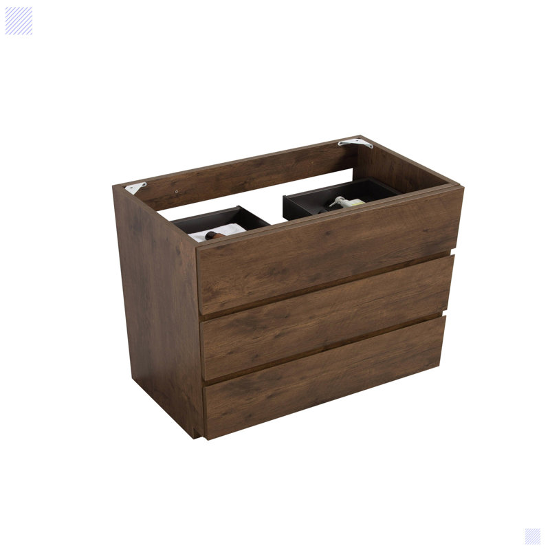 Armoire murale sans lavabo, Noyer