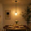 Luminaire suspendu en sablier 1 lumière-947201370