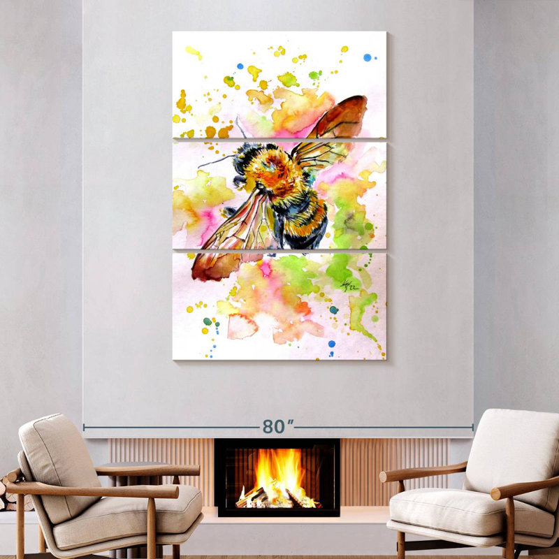 Brampt Flying Bee, 74" H x 48" W