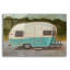  «Retro Camper 1» par Ethan Harper, art mural en verre acrylique, 16 po x 12 po