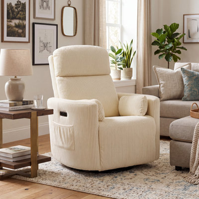 Fauteuil inclinable électrique avec massage et chaleur Veya