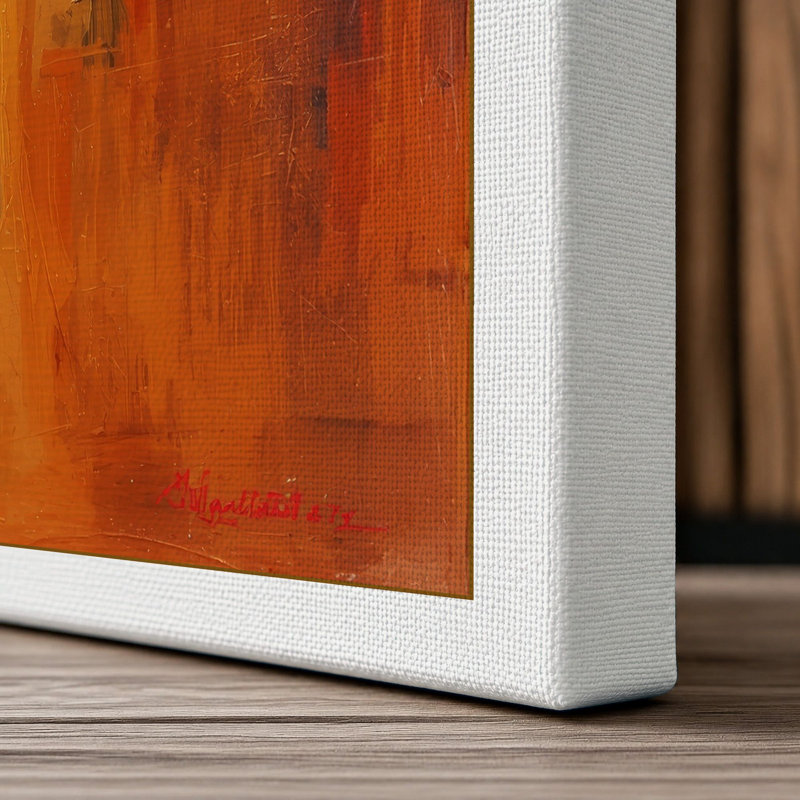 Horizon Industrial - Wrapped Canvas, 36x24 - 91.4 x 61.0 cm, White Border