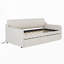 Lit de jour rembourré avec couchette et charge USB-430623516-430623514