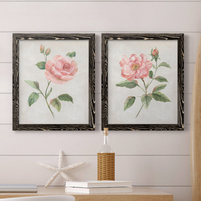" Grandiflora I " 2 - Pieces Painting Print