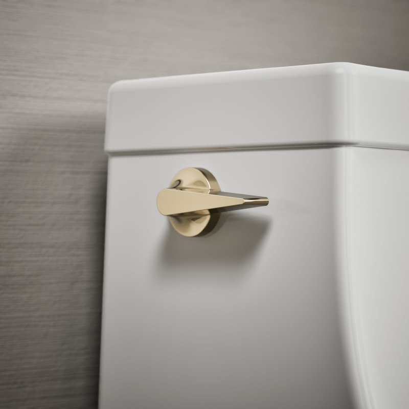 San Souci Trip Lever Handle, Vibrant French Gold